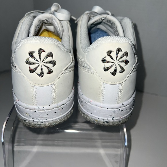 Nike Womens Air Force 1 Crater Sneakers Shoes White Size 8 - Picture 4 of 9